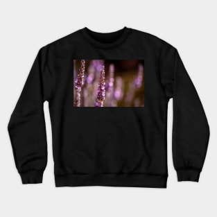 Lavender and bokeh Crewneck Sweatshirt